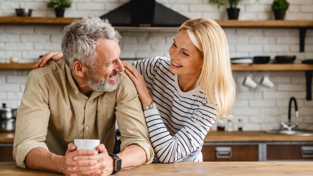 Couple in Kitchen